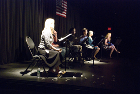 Cast of Something About A Bird, John Gassner New Play Competition, New York