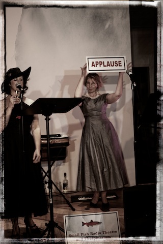 Cat Dean and Joy Thorbjornsen-Coates -  Small Fish Radio Chicago Fringe 2012